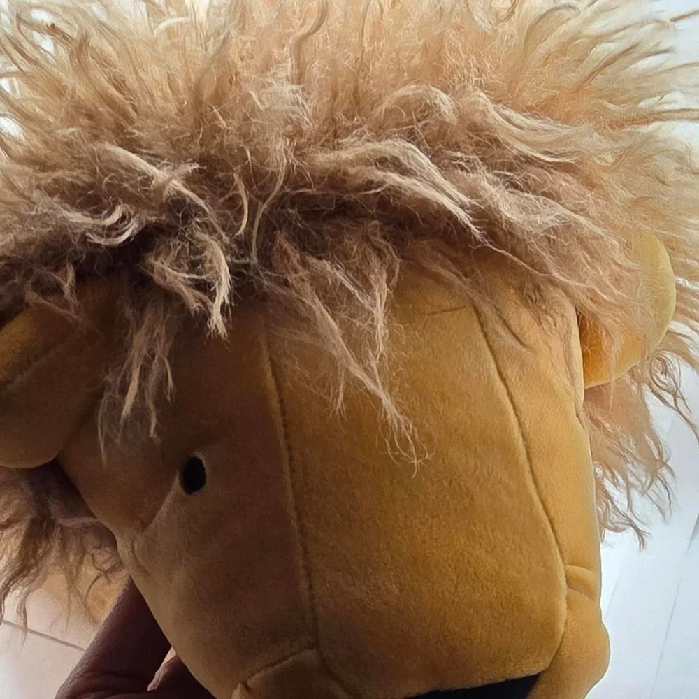 Pillowfort Weighted Plush Lion Parent Throw Pillow Yellow 20x11 F16861622 2024